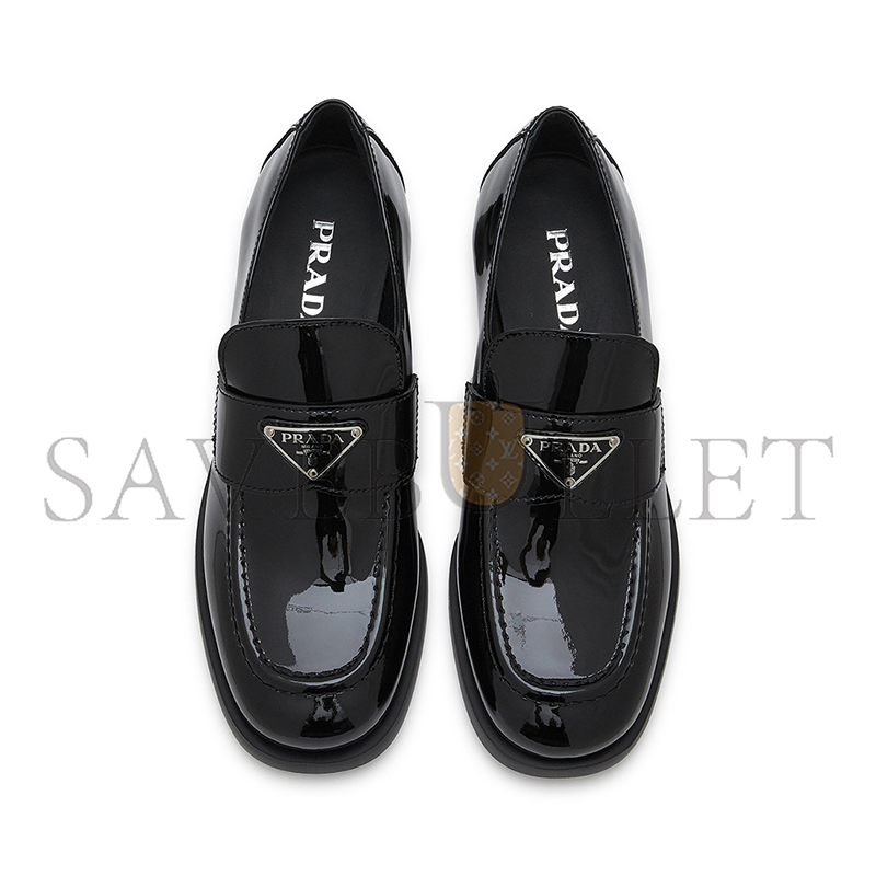 PRADA PATENT LEATHER LOAFERS 